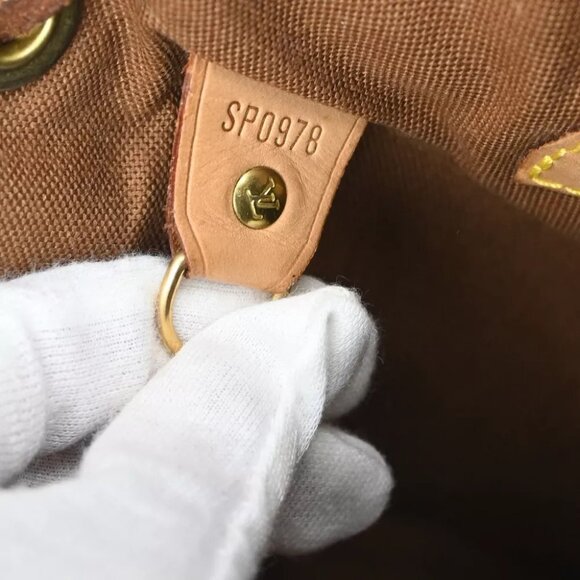 LOUIS VUITTON Montsouris MM Backpack Bag Monogram Leather Brown M51136 13SH732 - Picture 13 of 13